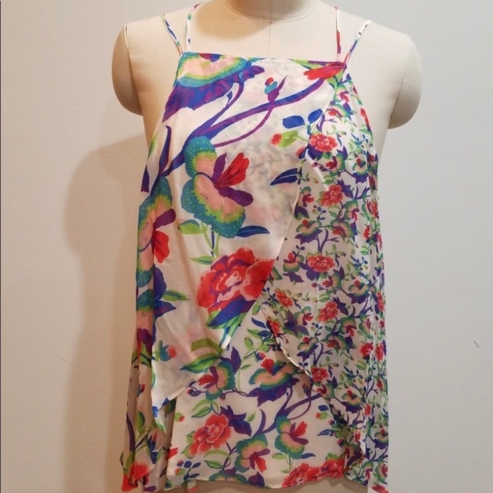 Floral tank top